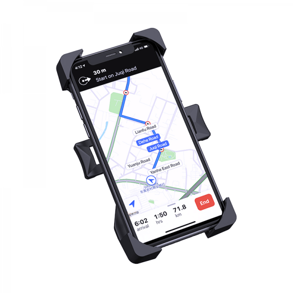 WiWU Mobile Holder For Bicycle Motorcycle - Black - Telephone Market
