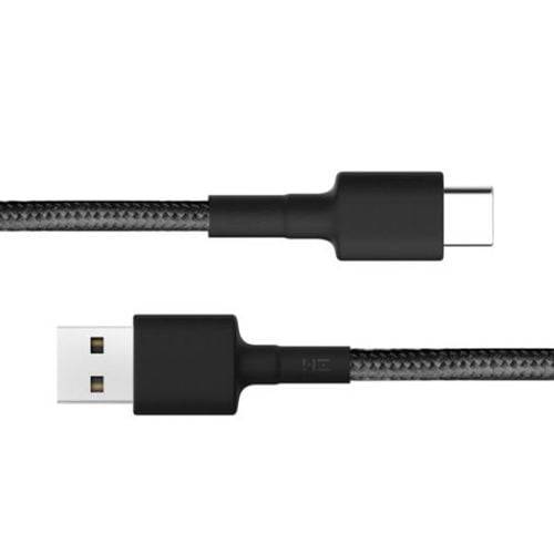 Xiaomi Mi Braided USB To USB - C Cable 100cm - Black, Storage & Data Transfer Cables, Xiaomi, Telephone Market - telephone-market.com