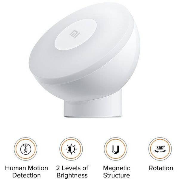 Xiaomi Mi Motion-Activated Night Light 2, Smart Home, Xiaomi, Telephone Market - telephone-market.com