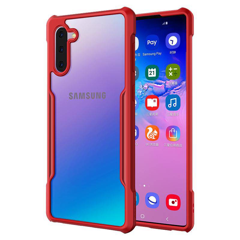 XNUDD For Samsung Note 10 Case - Red - Telephone Market